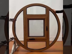 Jednorazowe, podwójne, potrójne szkło aluminiowe, okrągłe okno, okrągłe okna, które otwierają się.