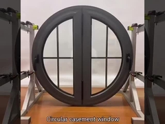 Silikonowe komercyjne okna aluminiowe EPDM