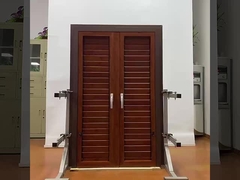 Crank Control Aluminium Louvre Windows European Design Zewnętrzne Louvry Do okien